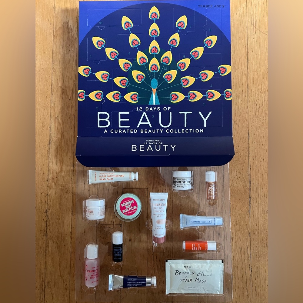 Trader Joe’s 12 days beauty advent calendar